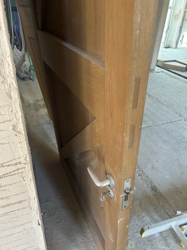 Single wooden garage - single,