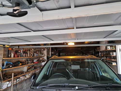 Electric garage door - garage, opener