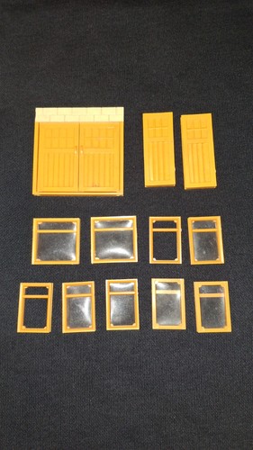 Bayko yellow double - , garage