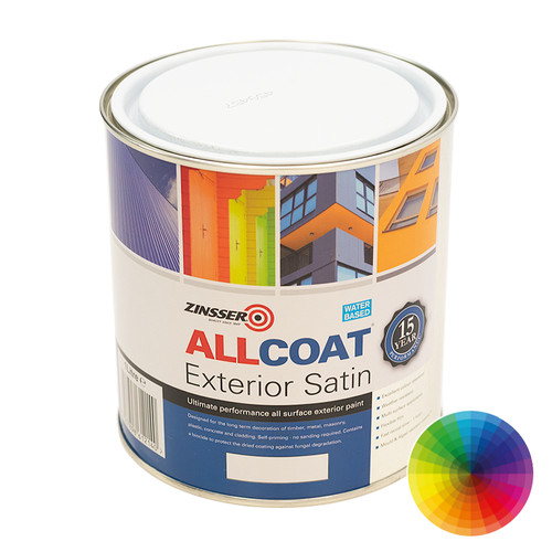 Zinsser allcoat satin water - allcoat,
