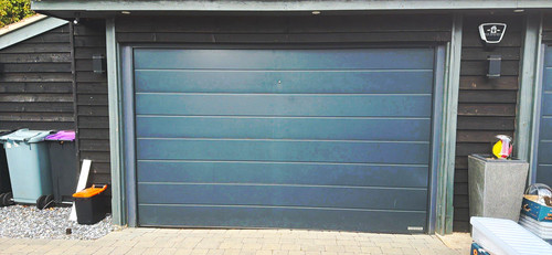 Garador grey sectional garage - grey,