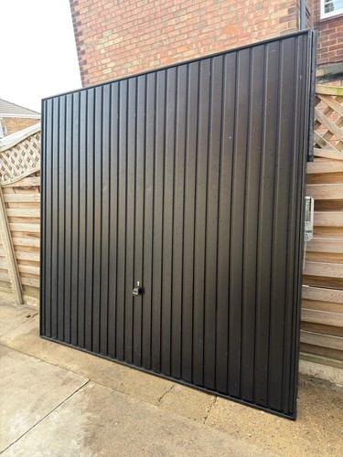 Hormann vertical black - black, garage