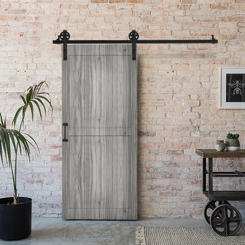 Chic wooden barn - door, sliding