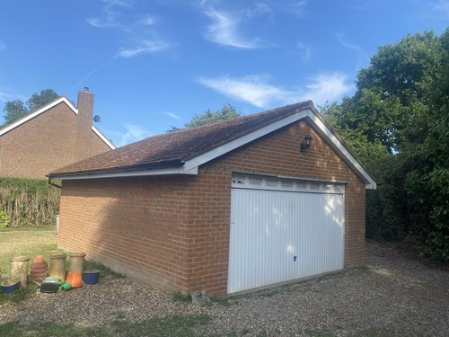 Garage door and - over,