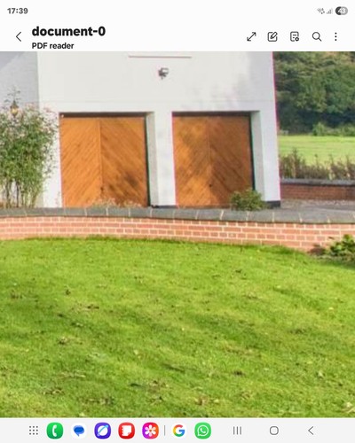 Two single motorised timber - motorised,