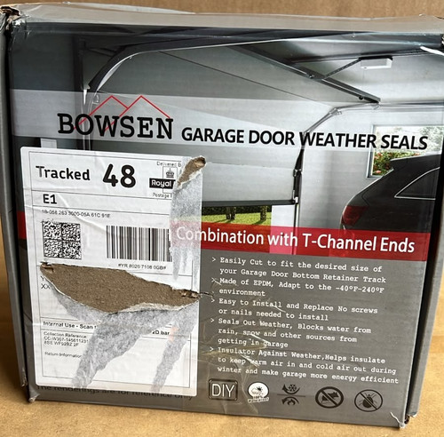 Garage door bottom seal - door,