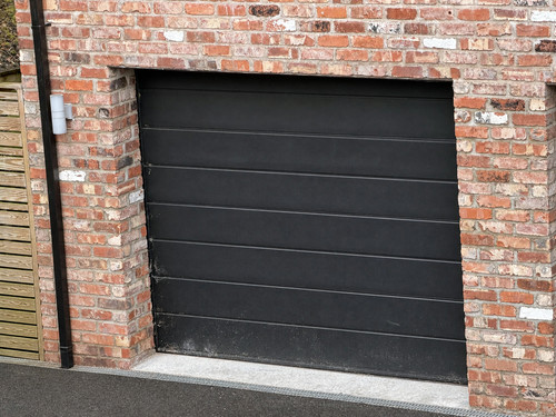 Electric sectional garage door - electric,