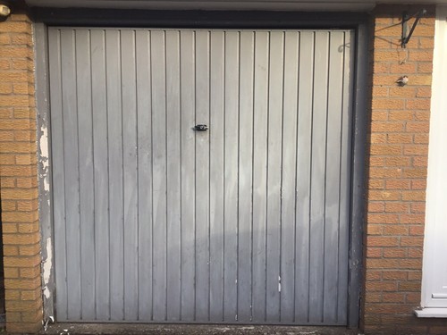 Cardale used metal garage door - used,
